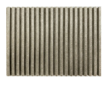 U Style grooved acoustic panels