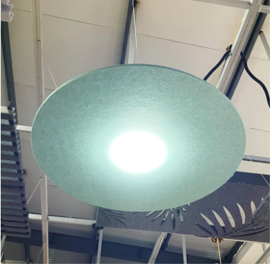 Flat Acoustic Lamp