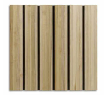Varnish Veneer wooden acoustic panel