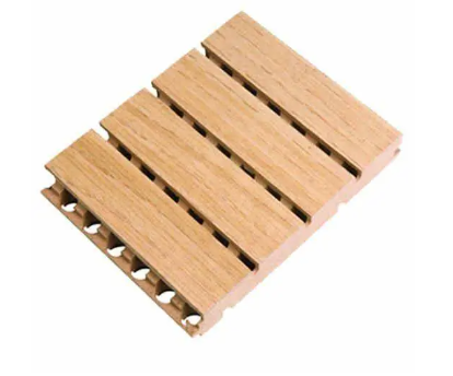 Varnish Veneer wooden acoustic panel