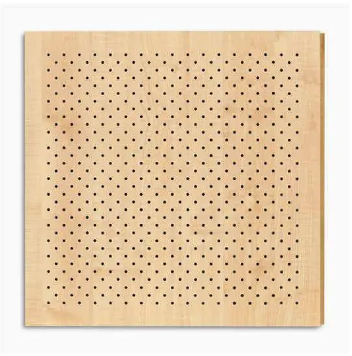 PL316 Melamine Perforated wooden acoustic panel