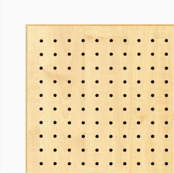 Varnish wooden acoustic panel
