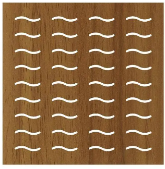 Flowing Water wooden acoustic panel