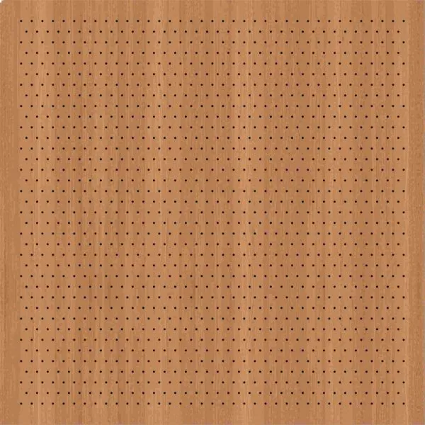 Microperforated acoustic panel