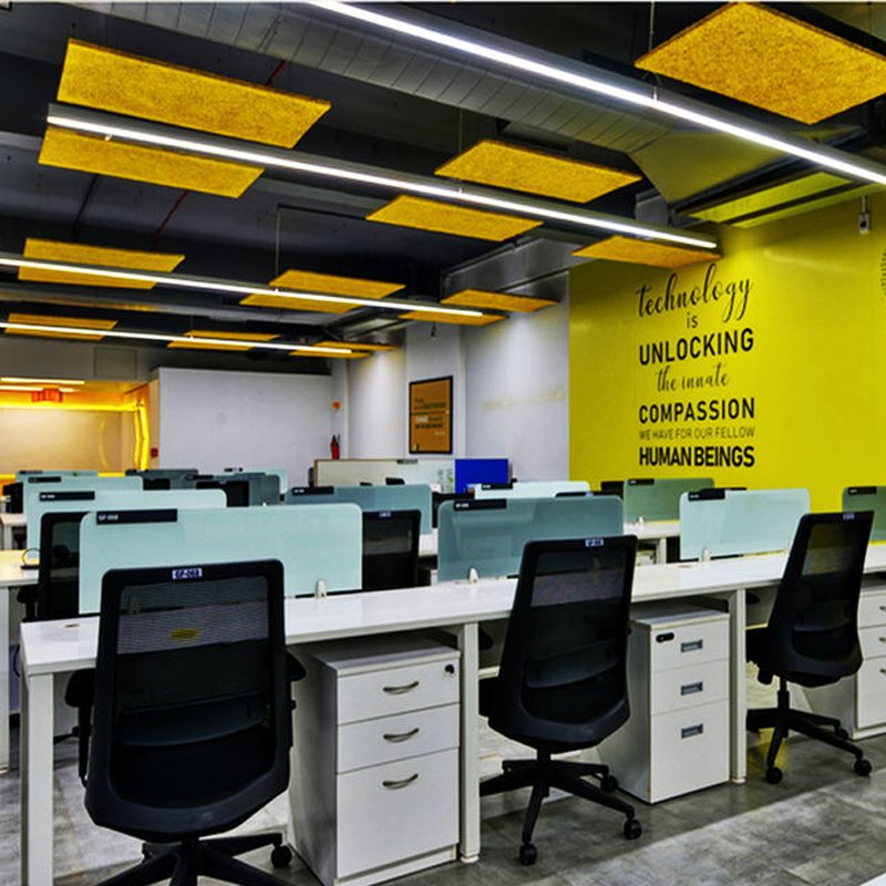 Wood Wool Acoustic Panels Ceiling System