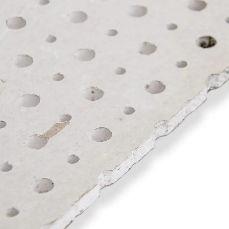perforated gypsum sound absorption board