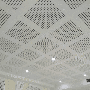 Perforated Gypsum Ceiling Tiles
