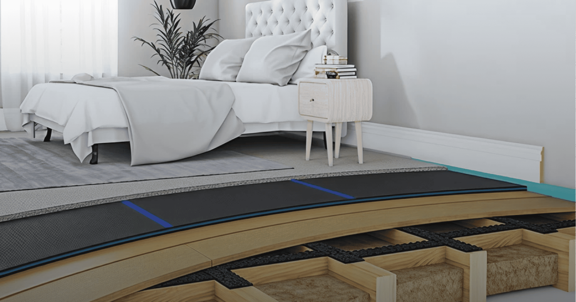 Floating Floor Ceiling Wall System Container 23 compressed