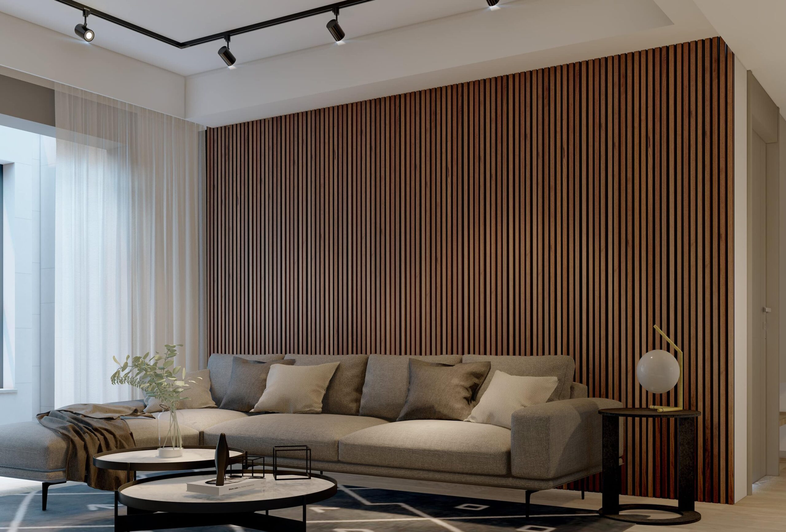 Wood Slat SL W01Walnut Black Felt 8 scaled 1